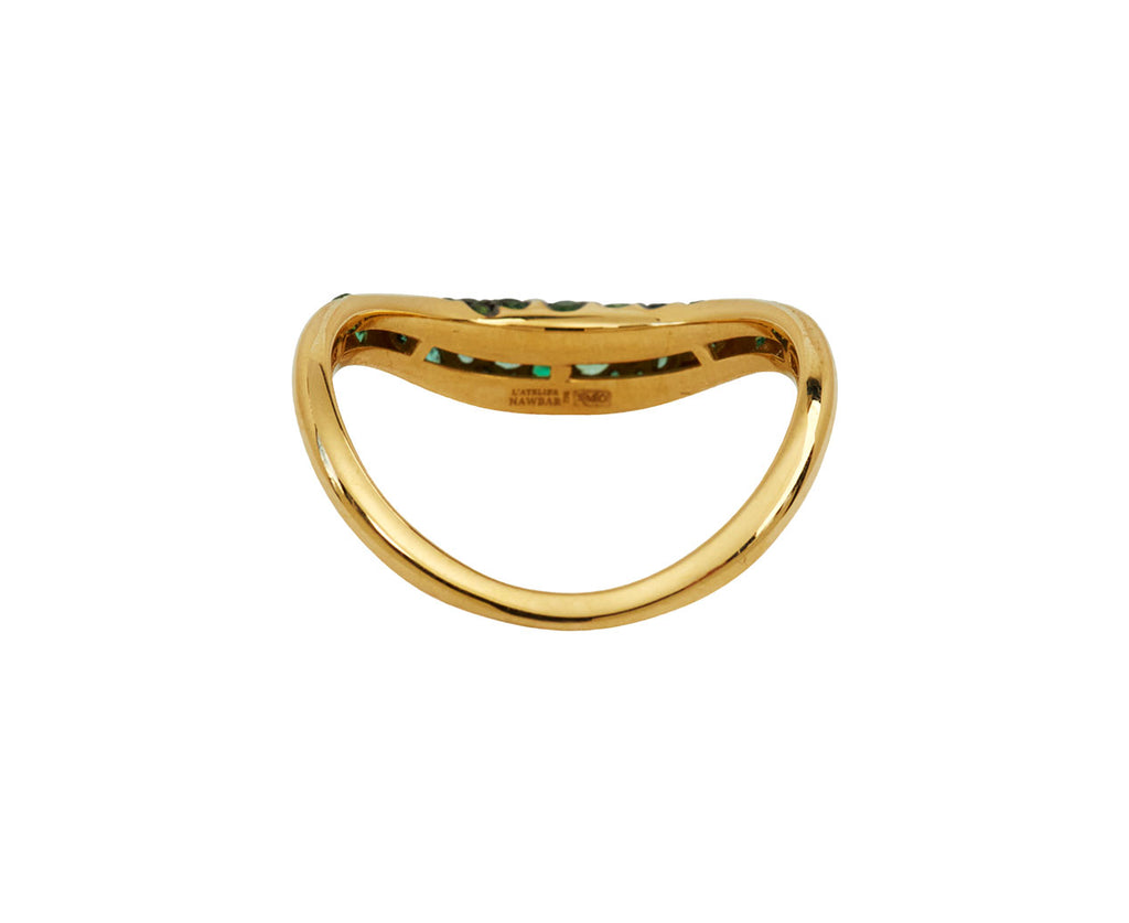 Emerald Boa Degrading Gem Ring - TWISTonline 