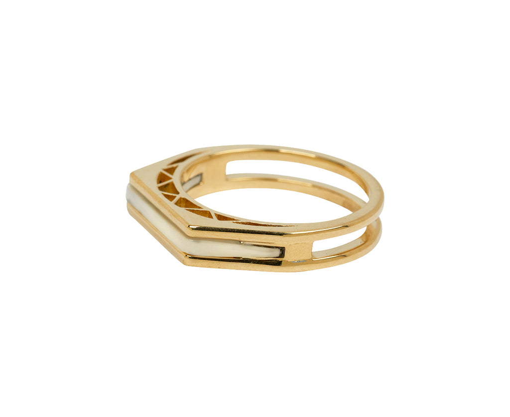 L'Atelier Nawbar Tania Stone Ring - side