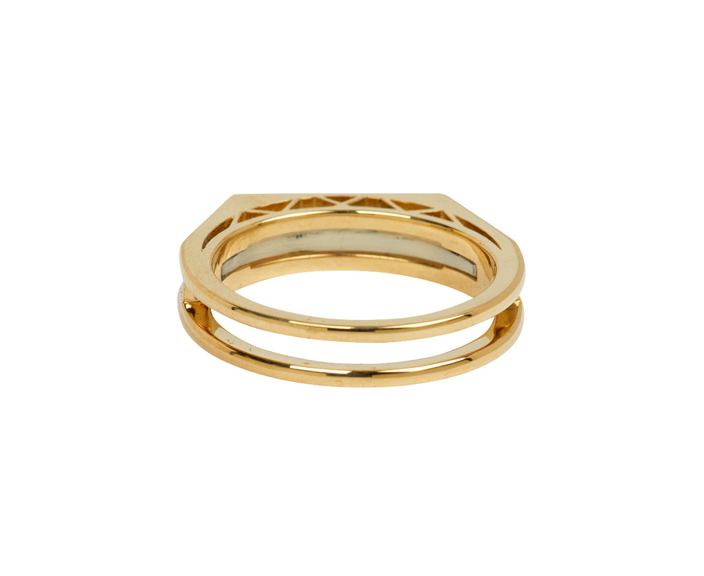 L'Atelier Nawbar Tania Stone Ring - back