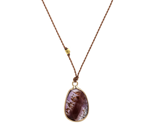 Margaret Solow Super Seven Teardrop Pendant Necklace