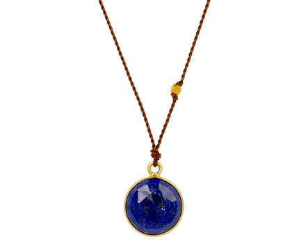 Margaret Solow Lapis Pendant Necklace