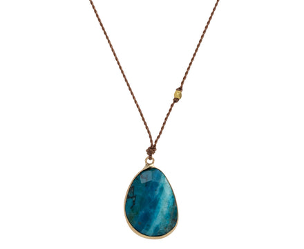 Margaret Solow Peruvian Opal Pendant Necklace