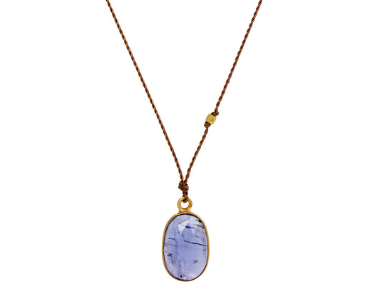 Margaret Solow Tanzanite Pendant Necklace