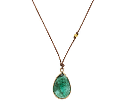 Margaret Solow Emerald Pendant Necklace