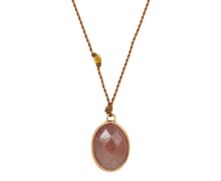 Margaret Solow Sapphire Pendant Necklace