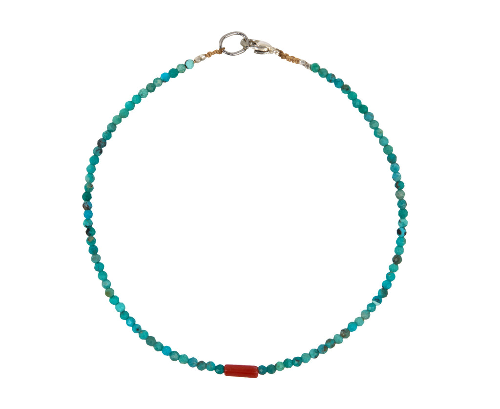 Margaret Solow Turquoise Beaded Bracelet