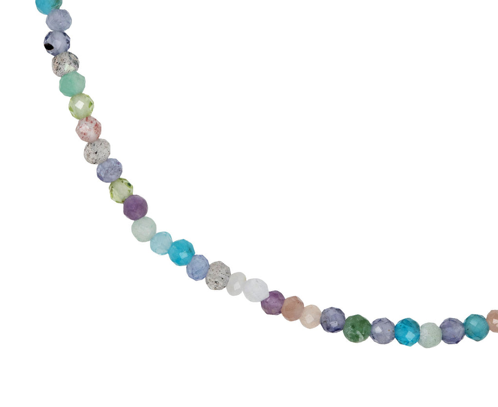 Margaret Solow Multi Stone Beaded Bracelet - Closeup
