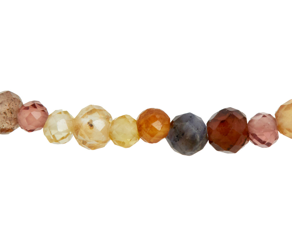 Margaret Solow Multi Gem Beaded Bracelet - closeeup
