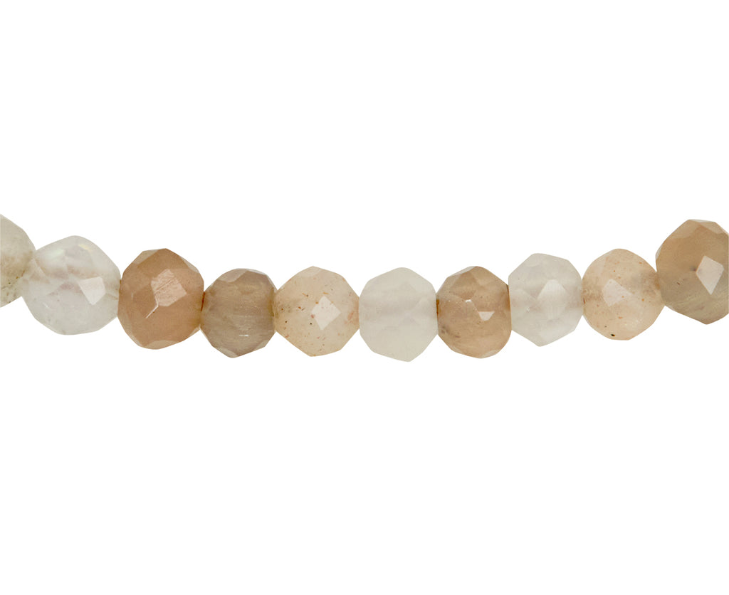 Margaret Solow Multi Gem Beaded Bracelet - closeup