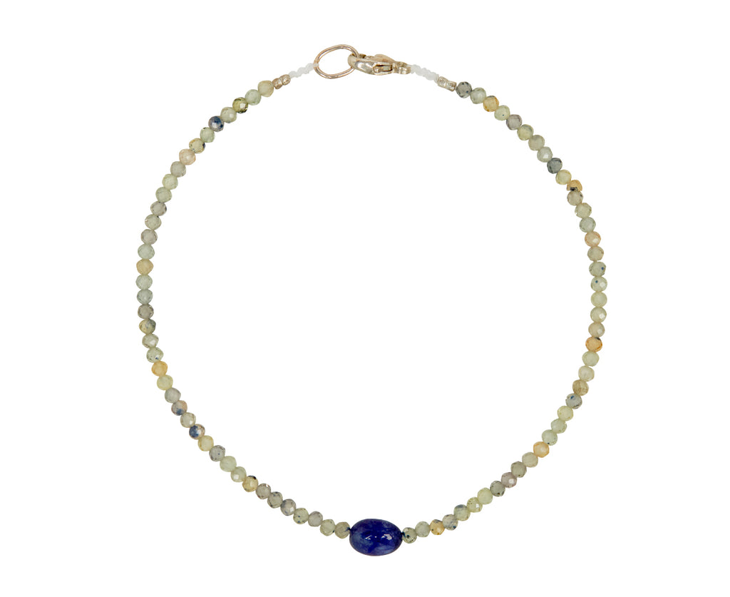 Margaret Solow Double Sapphire Beaded Bracelet
