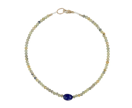 Margaret Solow Double Sapphire Beaded Bracelet