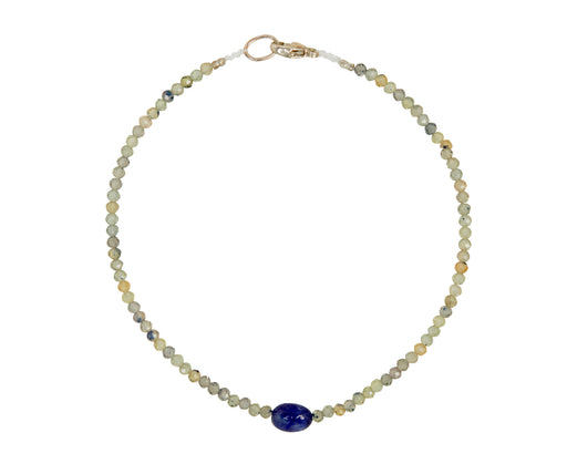 Margaret Solow Double Sapphire Beaded Bracelet
