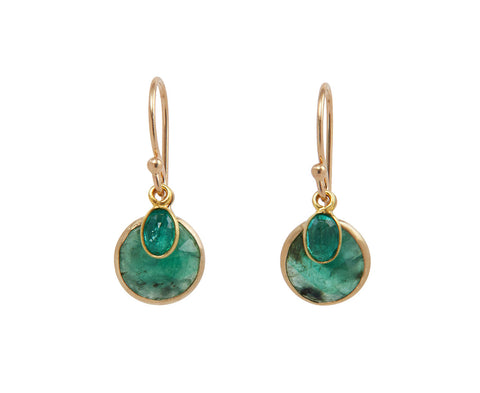 Margaret Solow Emerald Earrings