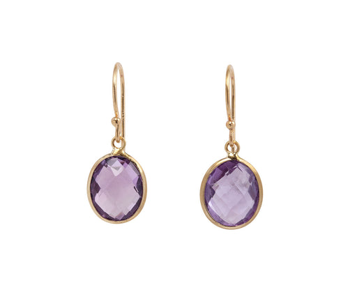 Margaret Solow Amethyst Earrings