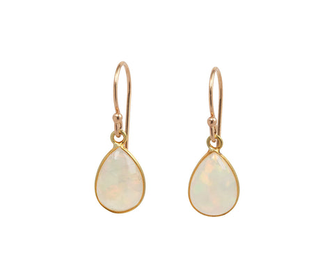 Margaret Solow Cabochon Opal Earrings