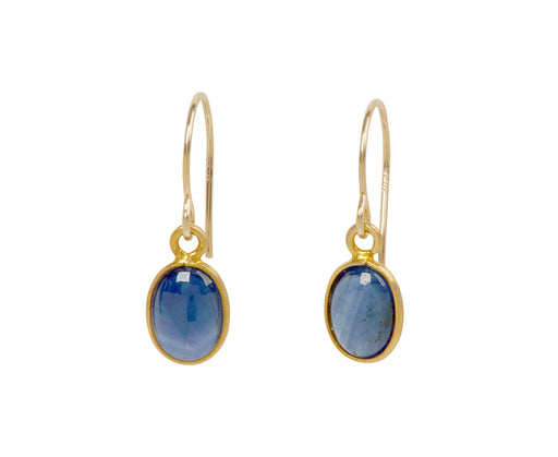Margaret Solow Blue Sapphire Earrings