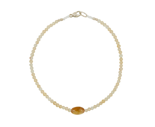 Margaret Solow Sapphire and Citrine Beaded Bracelet