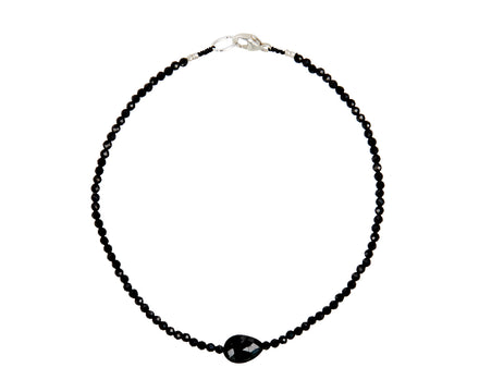 Margaret Solow Black Spinel and Tourmaline Beaded Bracelet