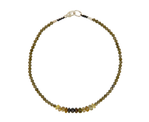 Margaret Solow Cats Eye and Tourmaline Beaded Bracelet