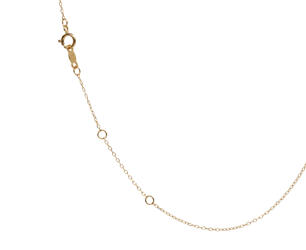 Margaret Solow Tourmaline and Ruby Pendant Necklace - Closure