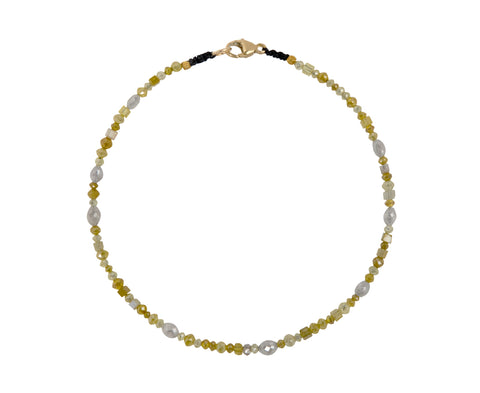 Margaret Solow Diamond Beaded Bracelet
