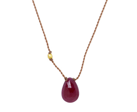 Margaret Solow Ruby Pendant Necklace
