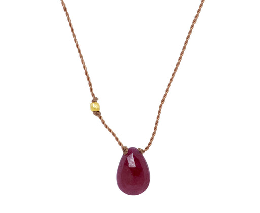 Margaret Solow Ruby Pendant Necklace