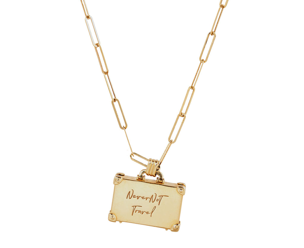 NeverNoT Diamond Weekend Trip Necklace Back