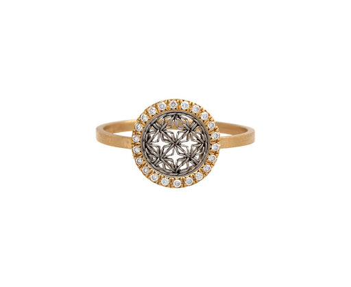 Round Diamond Damask Ring - TWISTonline 
