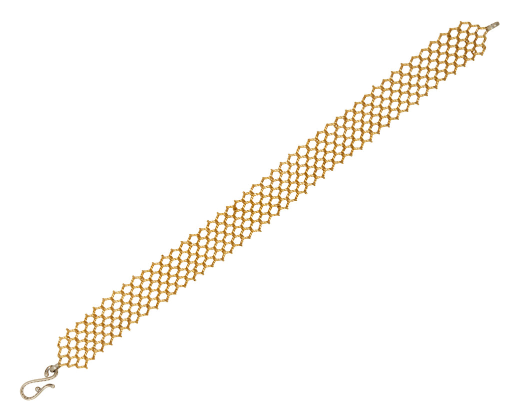Nikolle Radi Handmade Fluid Chain Bracelet - Top Down
