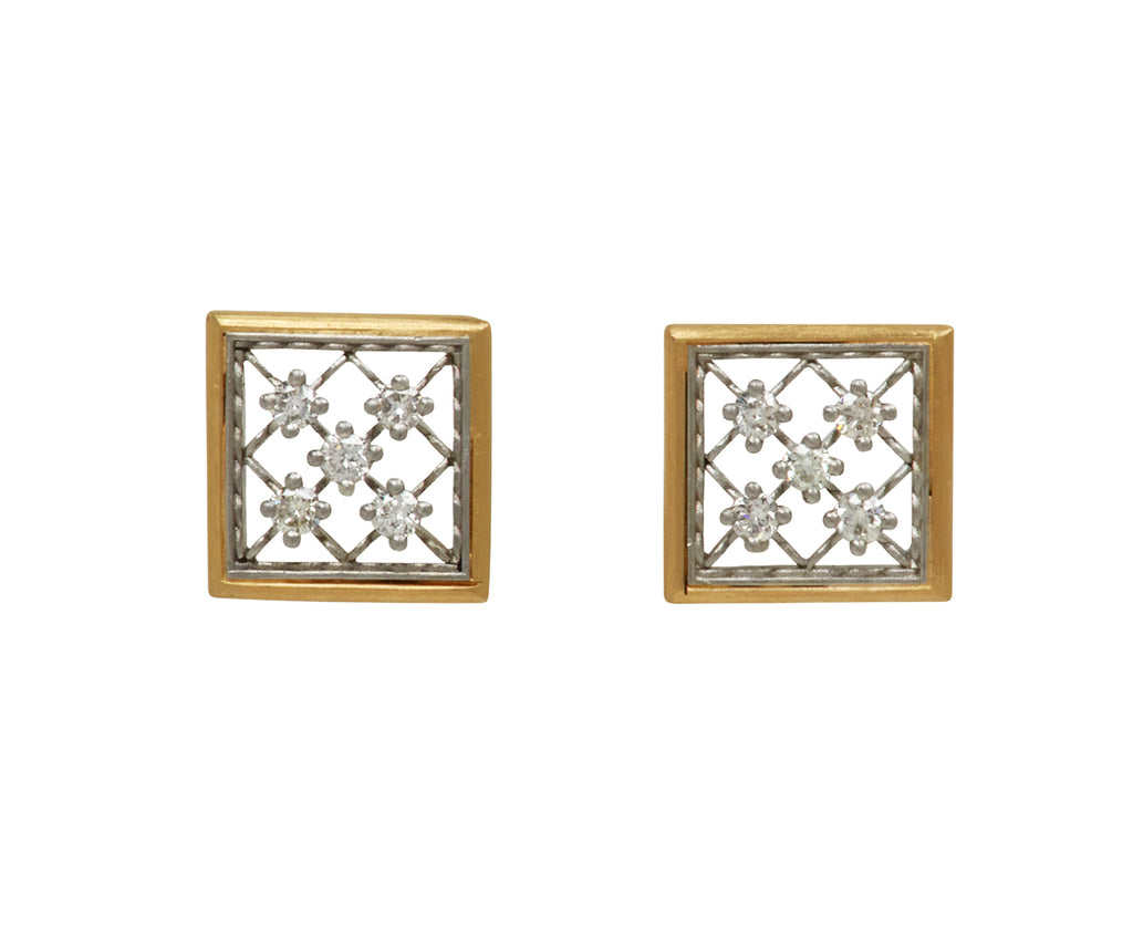 Small Block Earrings