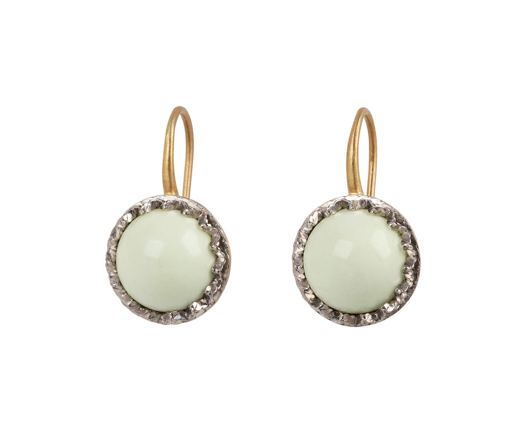 Chrysoprase Lacy Earrings