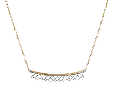 Diamond Cosmic Pendant Necklace
