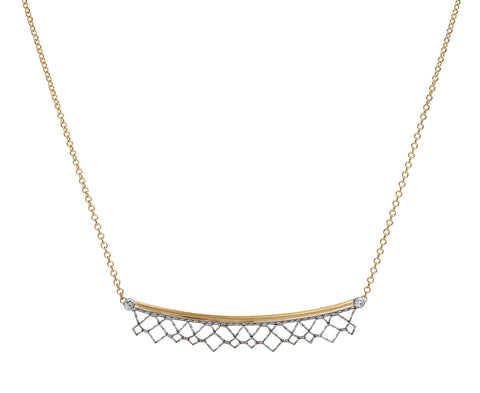 Diamond Cosmic Pendant Necklace