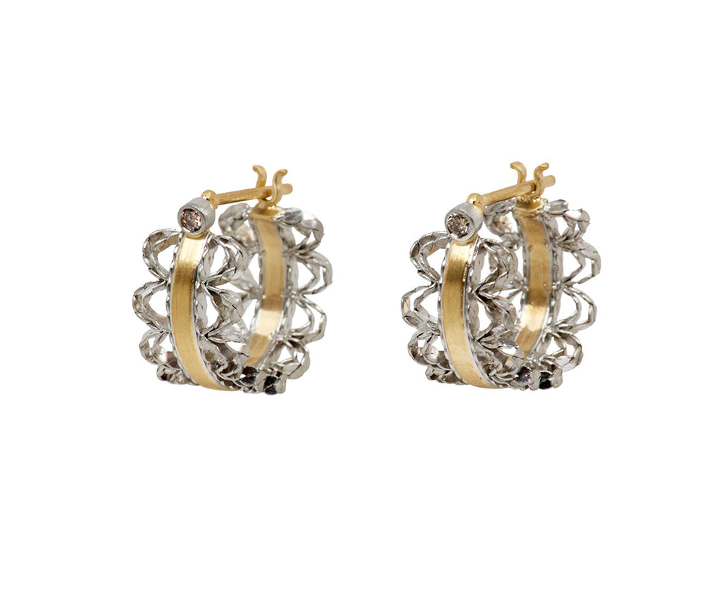 Small Capitol Hoop Earrings - TWISTonline 