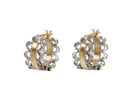 Small Capitol Hoop Earrings - TWISTonline 