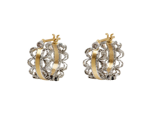 Small Capitol Hoop Earrings - TWISTonline 