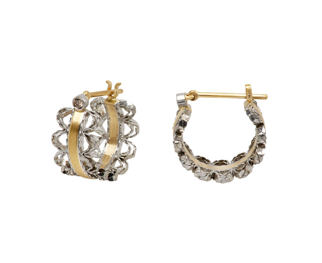 Small Capitol Hoop Earrings - TWISTonline 