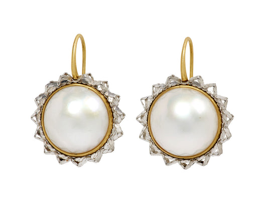 Mabe Pearl Earrings