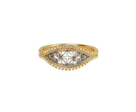 Nikolle Radi Marquis Diamond Ring