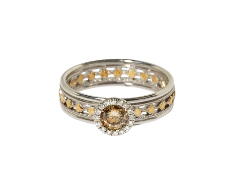 Nikolle Radi Champagne Diamond Ring