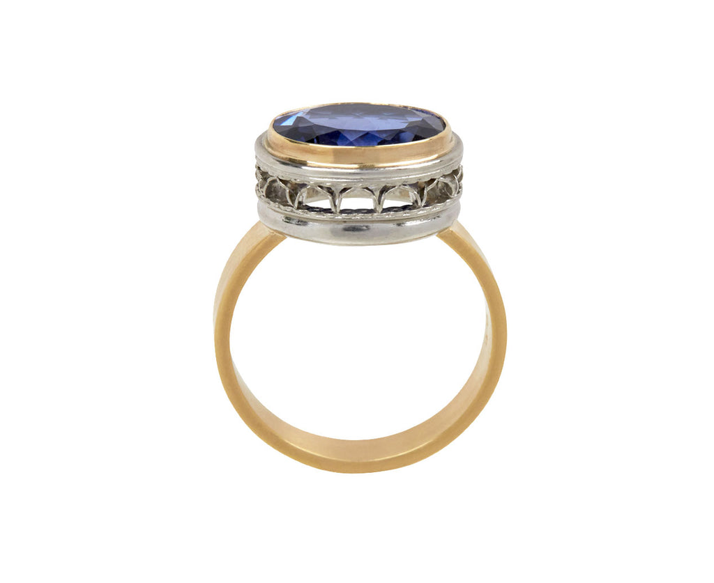 Oval Tanzanite Segovia Ring