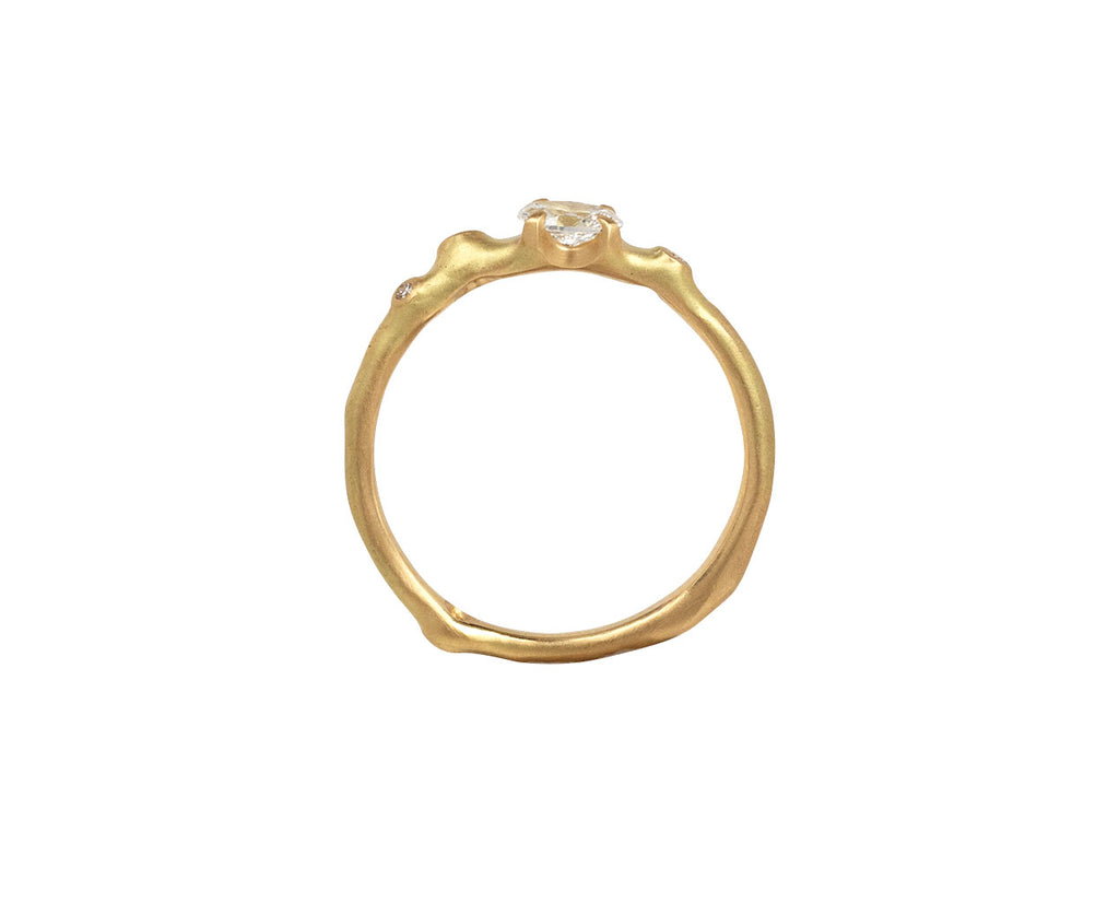 Oval Diamond Cluster Ring