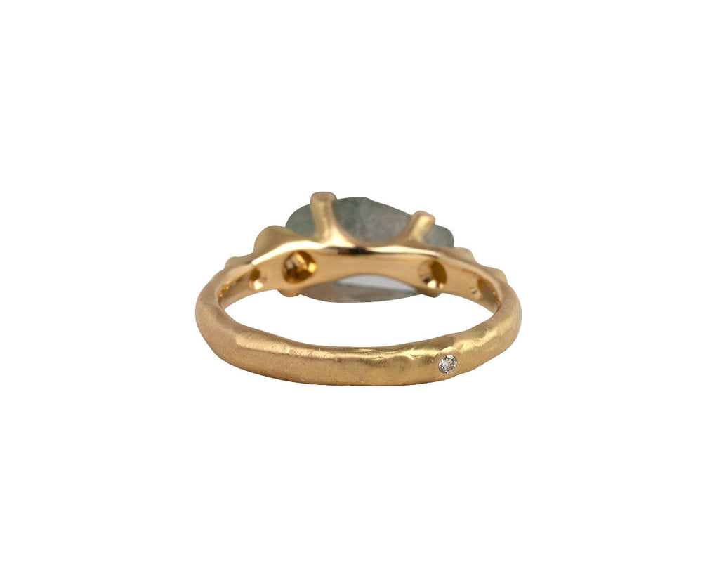 Pale Blue Montana Sapphire Ring