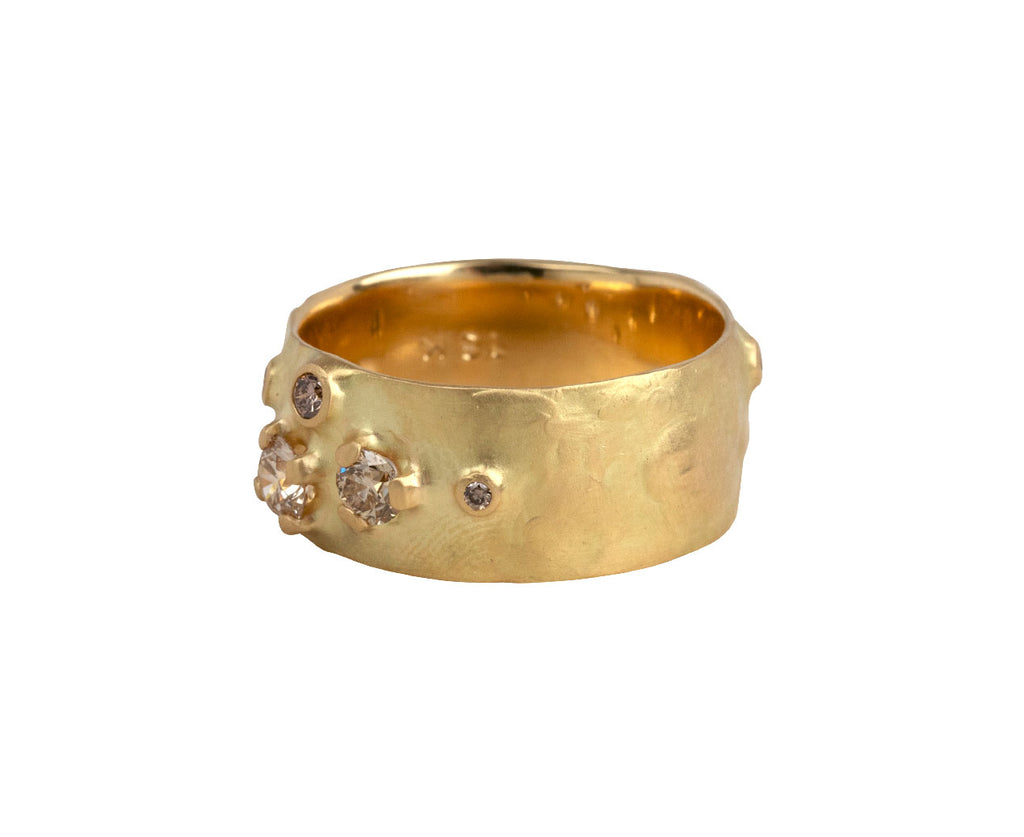 Champagne and Cognac Diamond Cigar Band