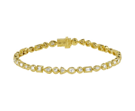 Octavia Elizabeth Mix and Match Diamond Nesting Gem Tennis Bracelet