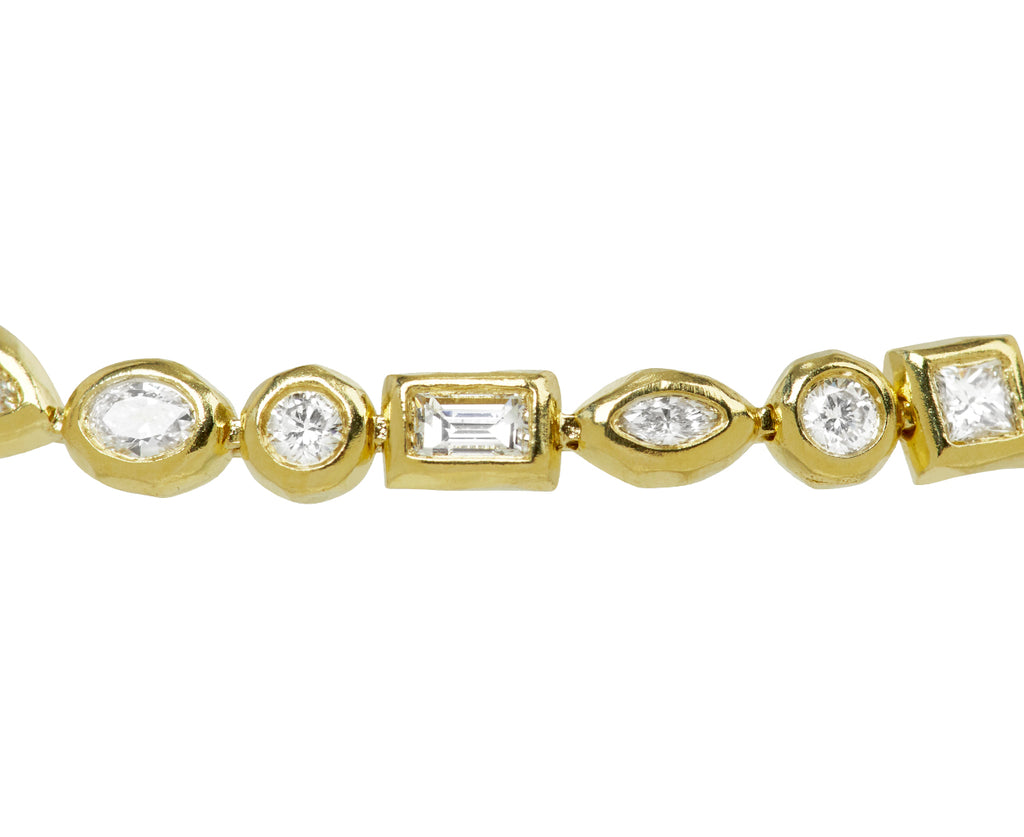 Mix and Match Diamond Nesting Gem Tennis Bracelet