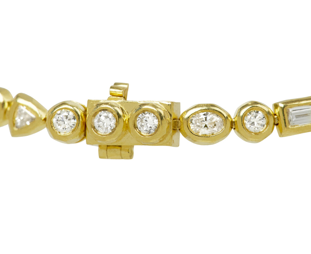 Mix and Match Diamond Nesting Gem Tennis Bracelet