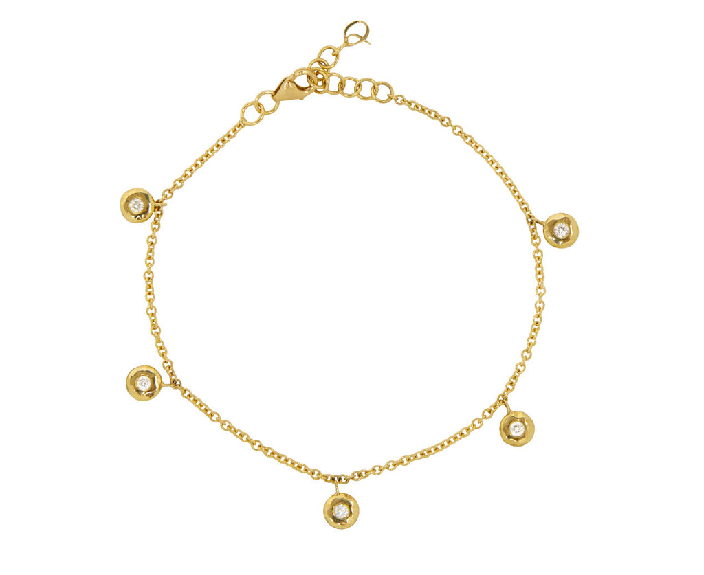 Five Diamond Nesting Gem Bracelet - TWISTonline 