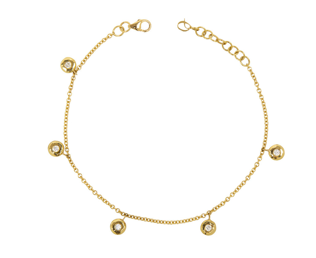 Five Diamond Nesting Gem Bracelet - TWISTonline 